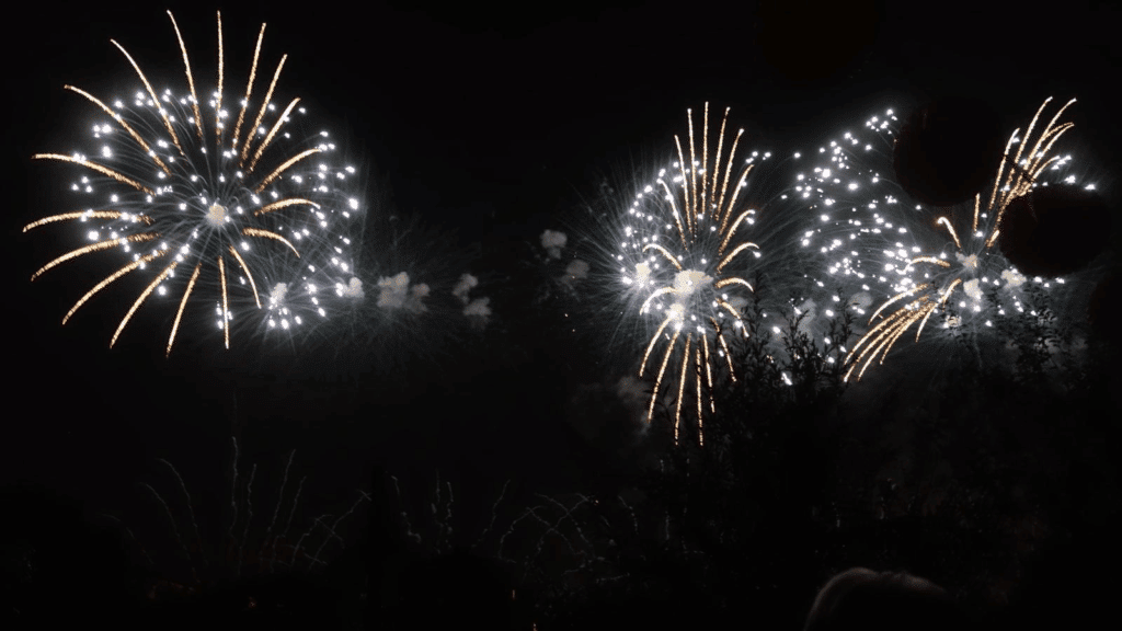 Feuerwerk in Venedig zu Capodanno - Silvesterfeier in Italien